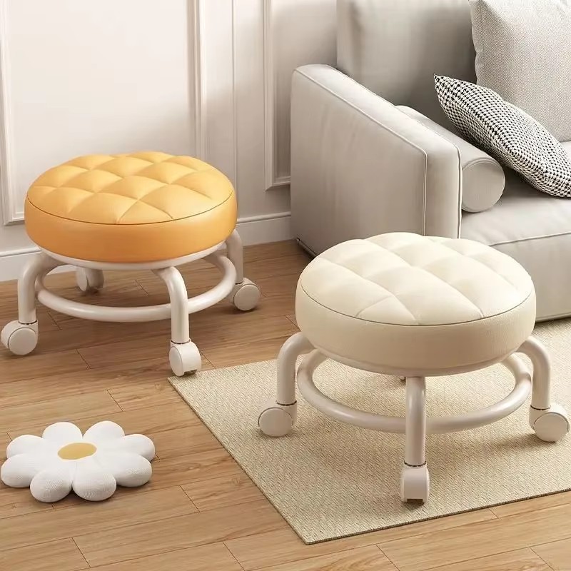 Office Stool - Poulie, tabouret bas, roue universelle, petit