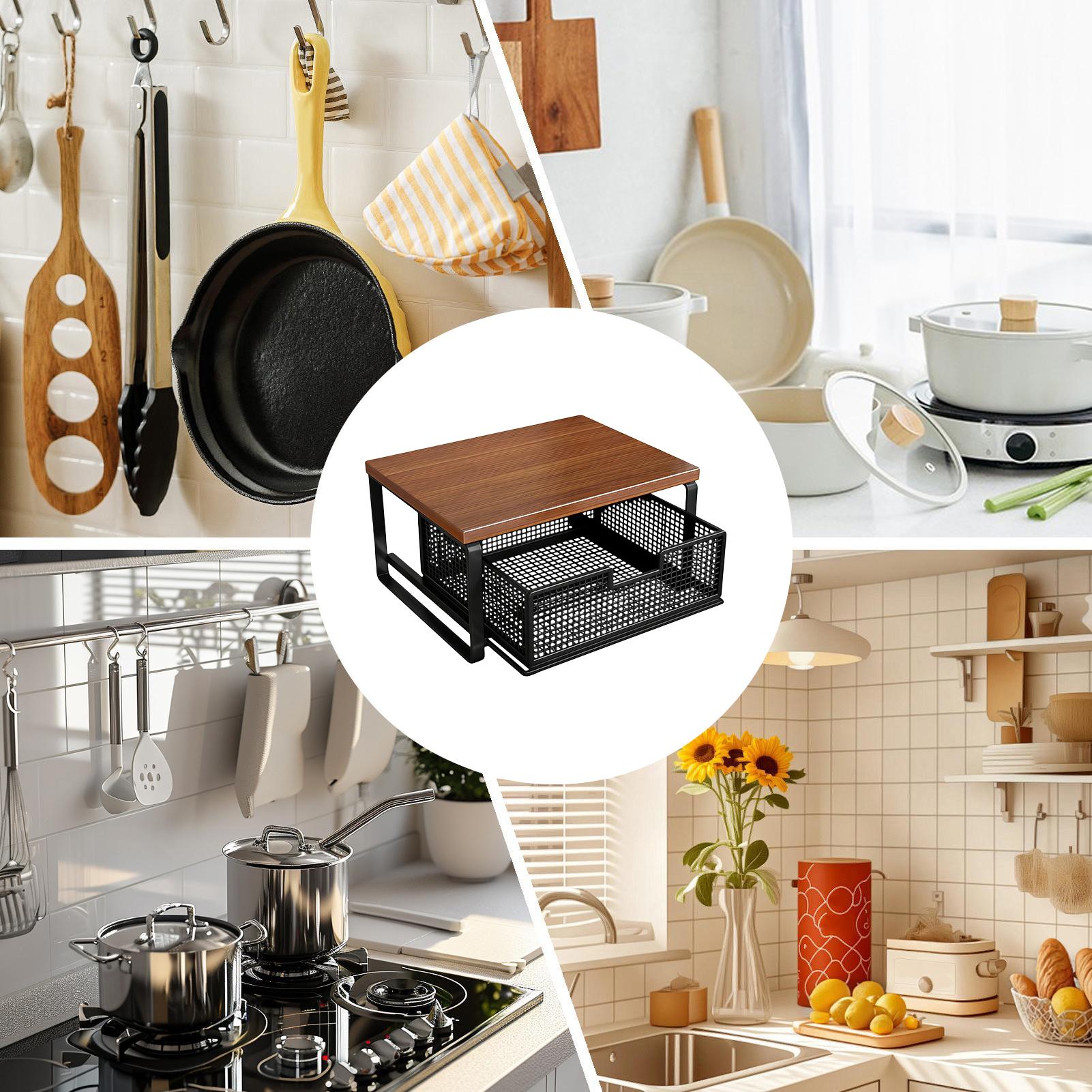 Printer Stand - Support d'imprimante à double niveau, gain