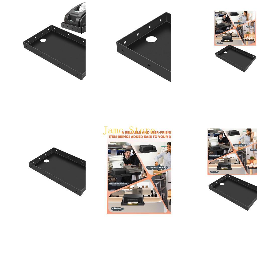 Printer Stand - Plateau d'imprimante thermique en acier inoxydable