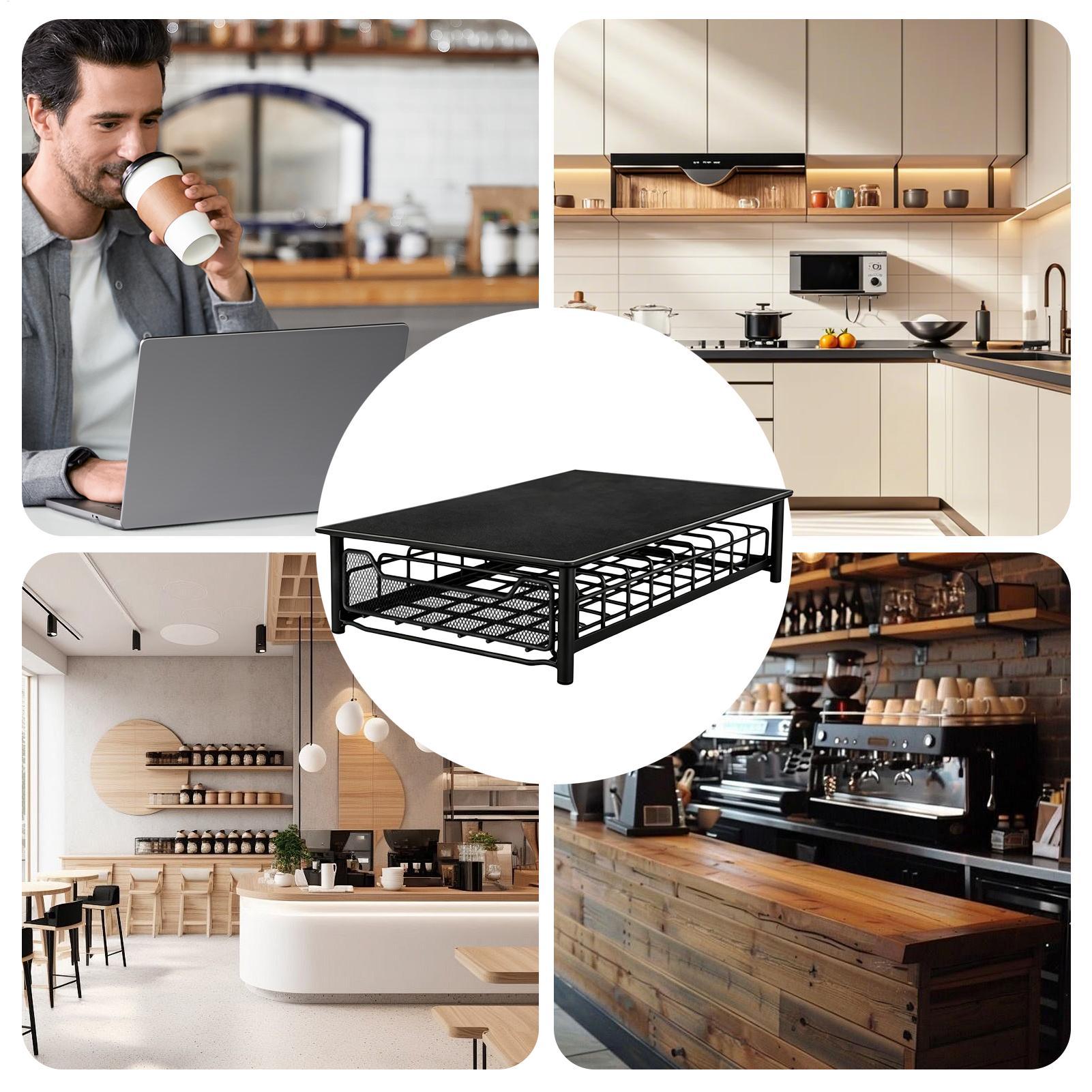 Monitor Stand - Organisateur de dosettes de café robuste