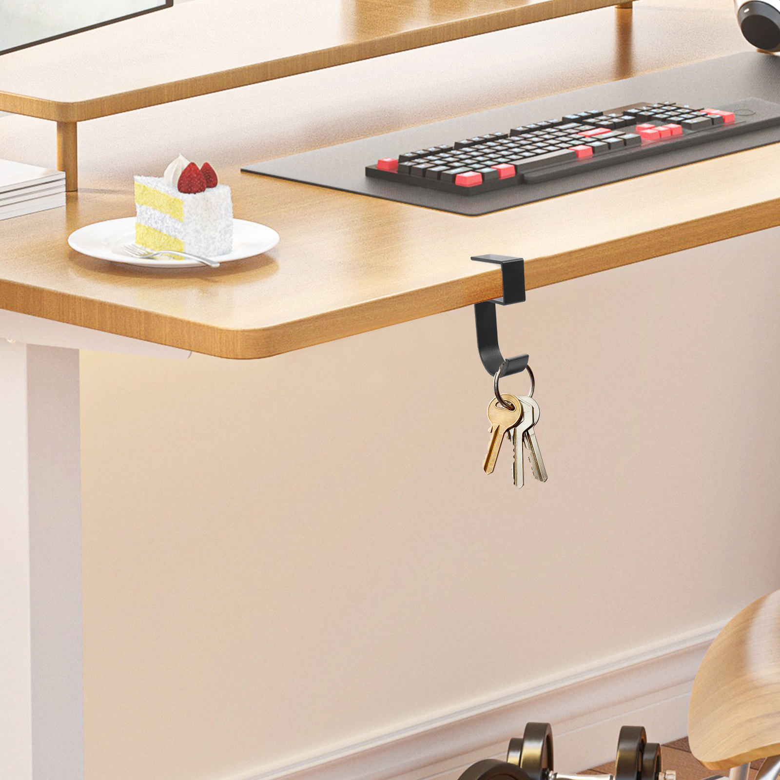 2 crochets de table sans perça - Desk Organizer avis et prix