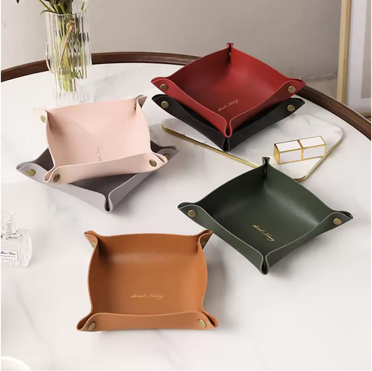 Plateau de rangement en cuir d - Desk Organizer avis et prix