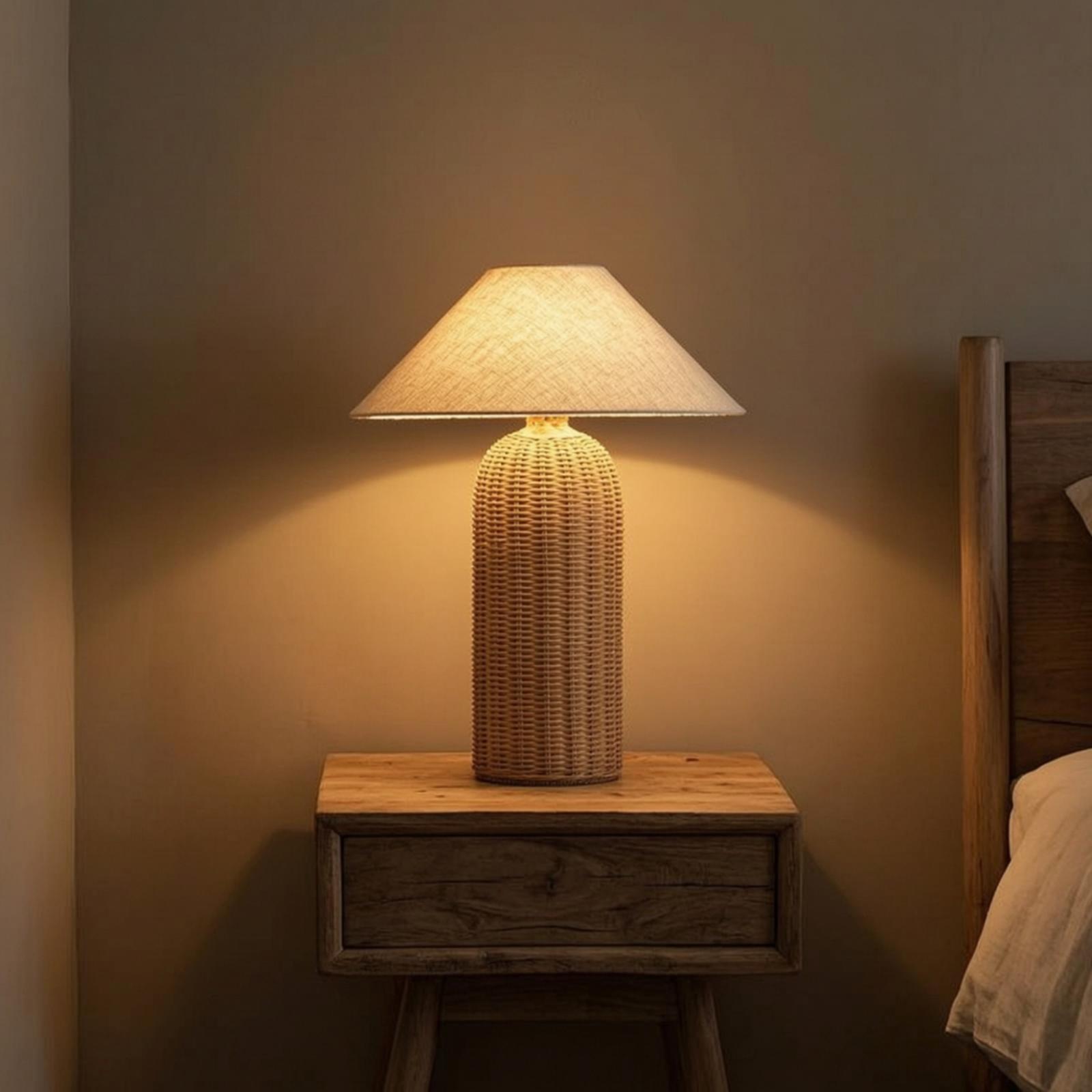 Lampe de chevet avec base en r - Desk Lamp avis et prix