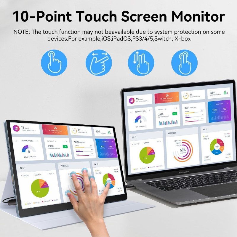 Moniteur tactile portable OLED - Monitor Stand avis et prix