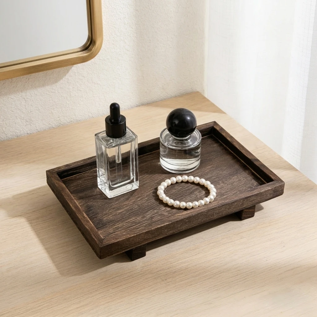 Plateau de rangement en bois r - Desk Organizer avis et prix