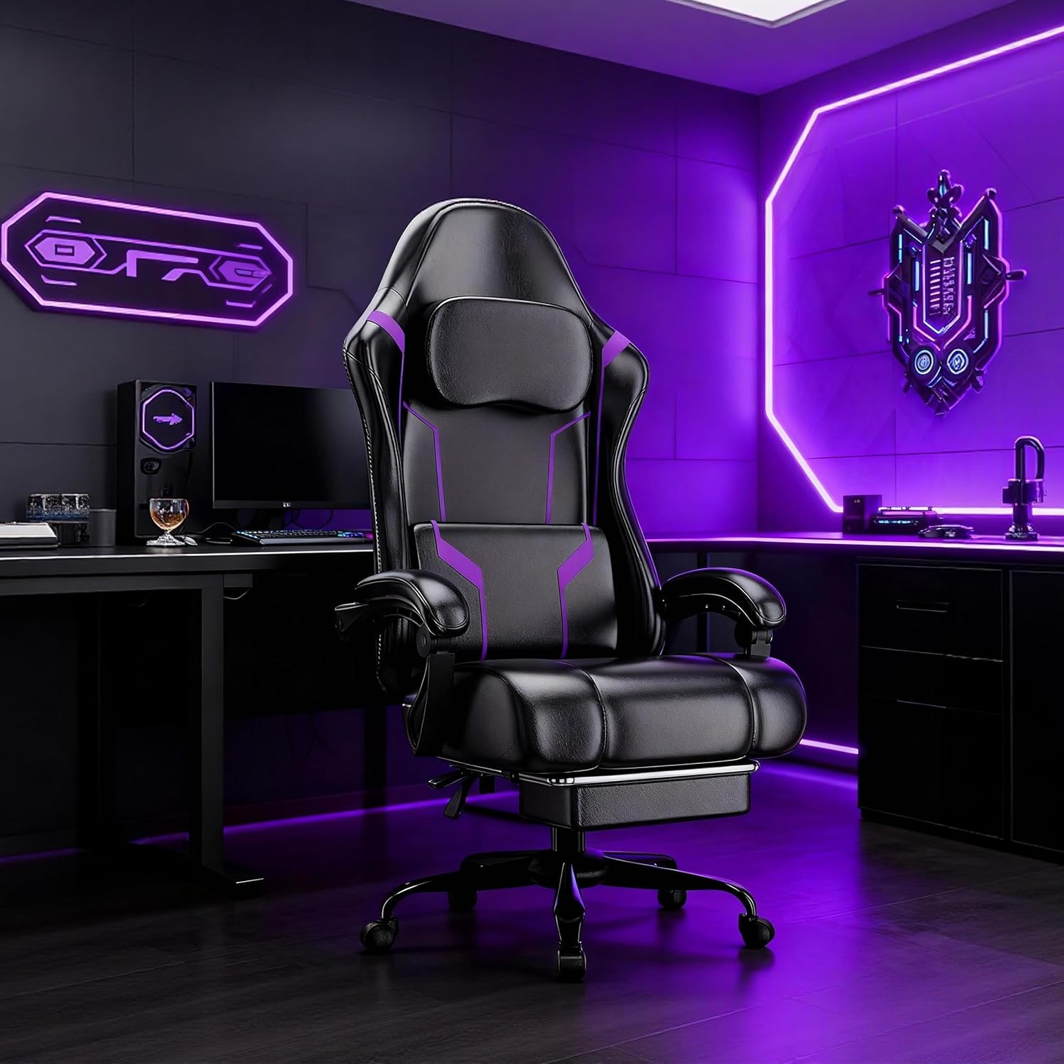 Chaise de jeu ergonomique avec - Office Chair Cushion avis et prix