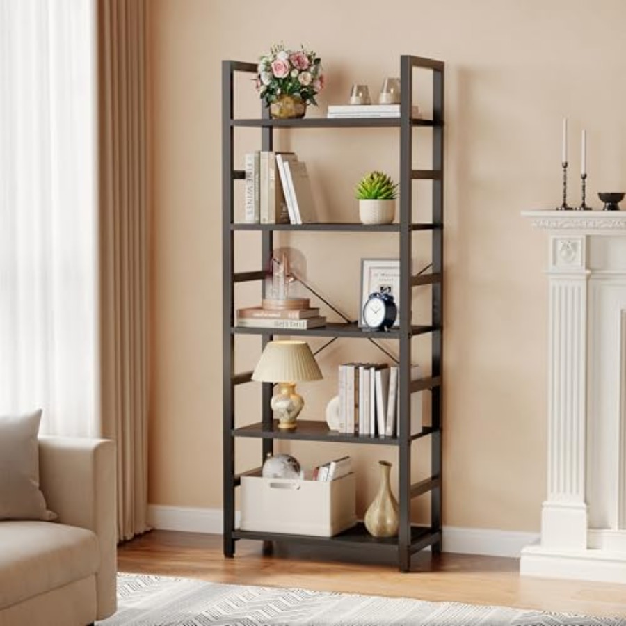 Étagère à 5 niveaux, bibliothè - Bookshelf avis et prix