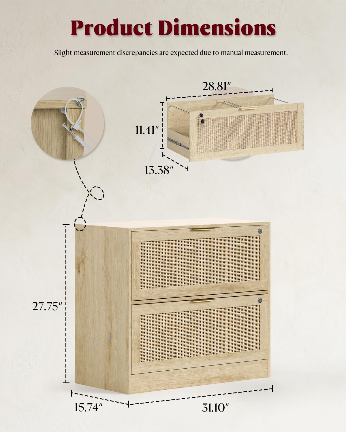 Armoire à dossiers à 2 tiroirs - Printer Stand avis et prix